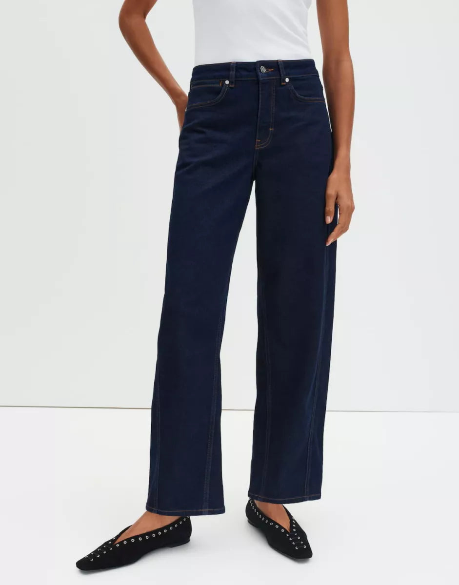 SOMEDAY Cellma Long Barrel Jeans