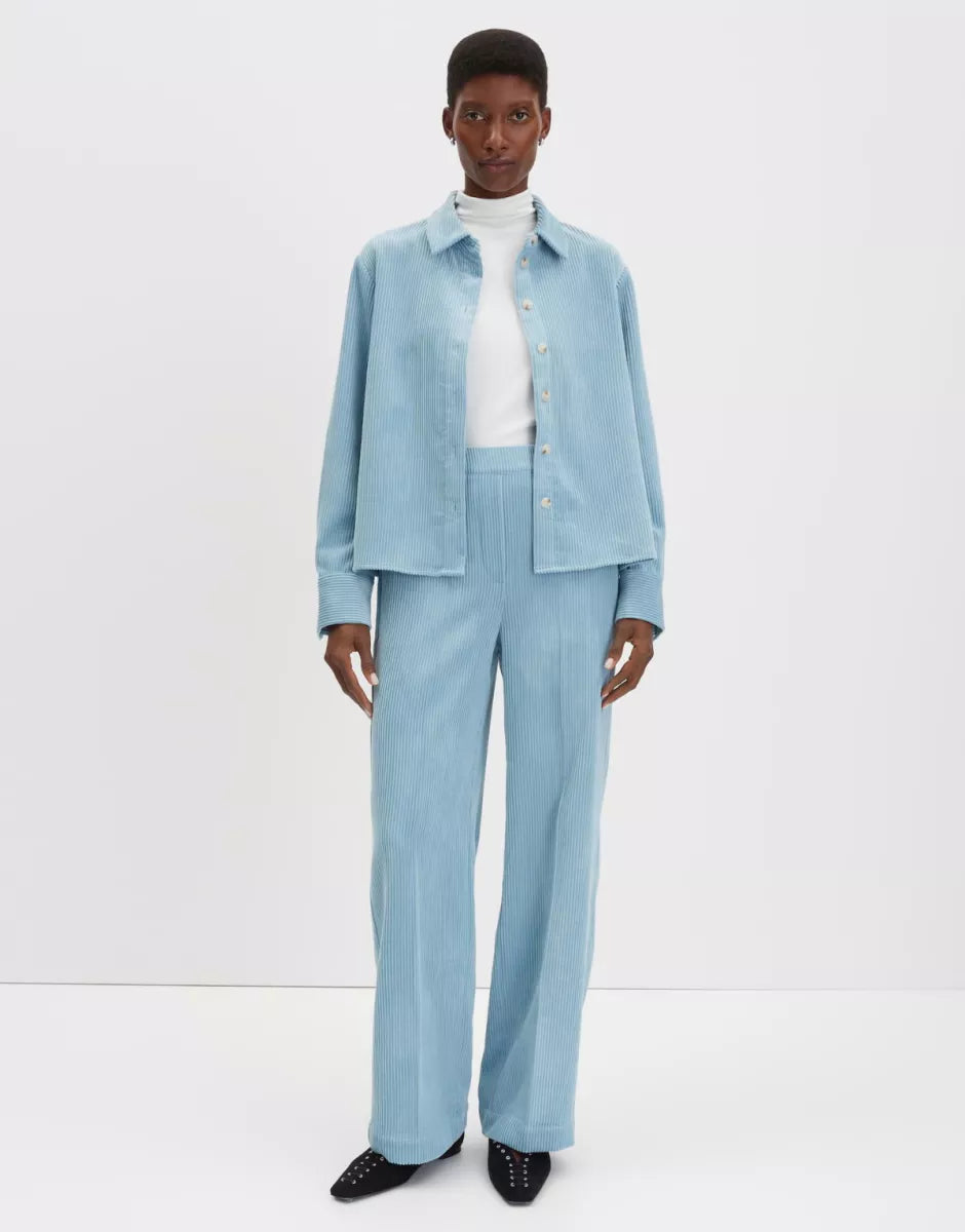 SOMEDAY Cevil Corduroy Pants - Arctic Blue