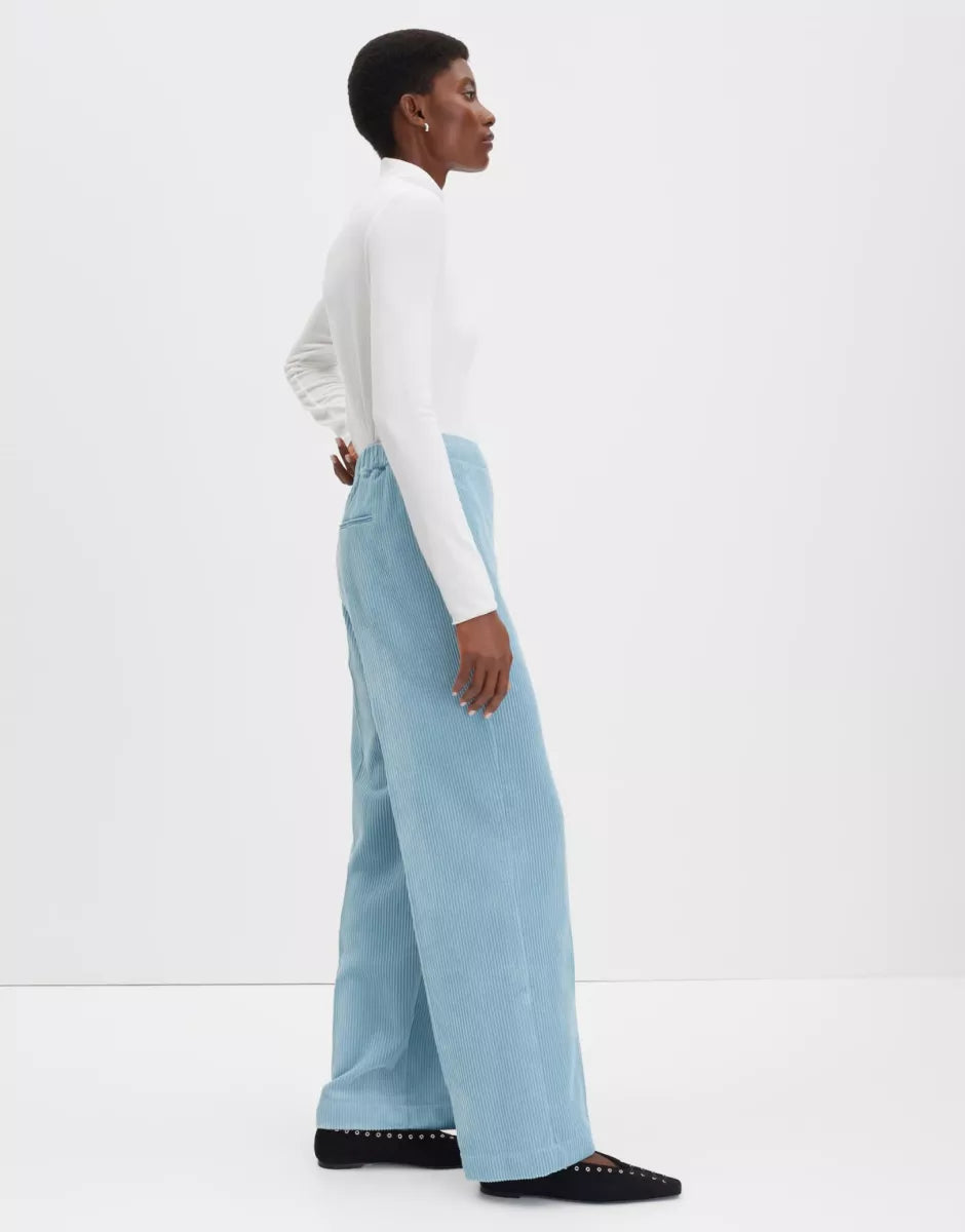 SOMEDAY Cevil Corduroy Pants - Arctic Blue