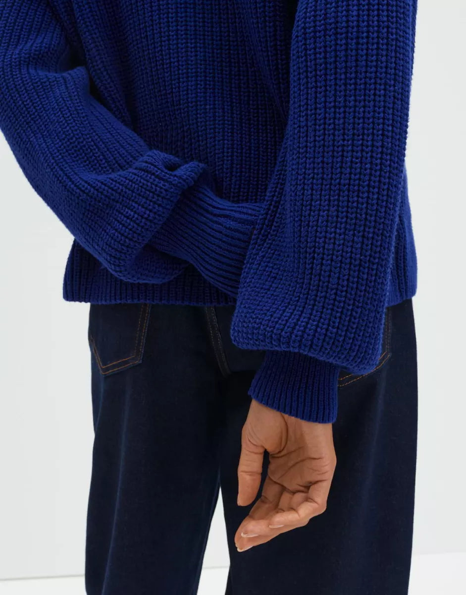 SOMEDAY Knit Tellina Texture - Electric Blue