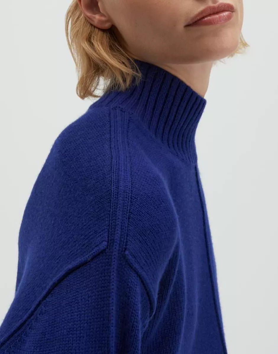 SOMEDAY Knit Telske - Electric Blue