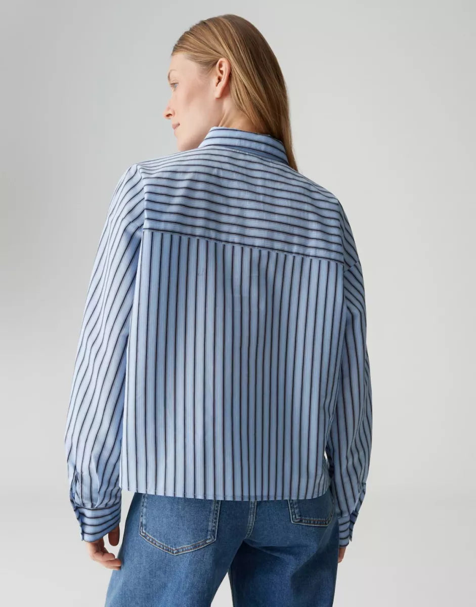 OPUS Blouse Foho - Water Blue