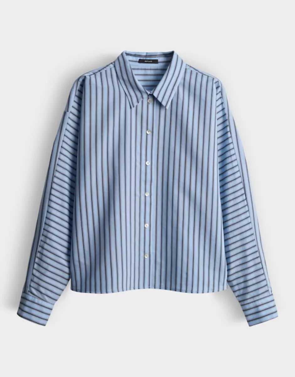 OPUS Blouse Foho - Water Blue