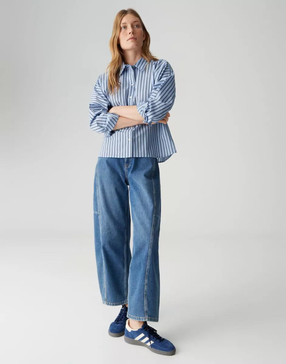 OPUS Blouse Foho - Water Blue