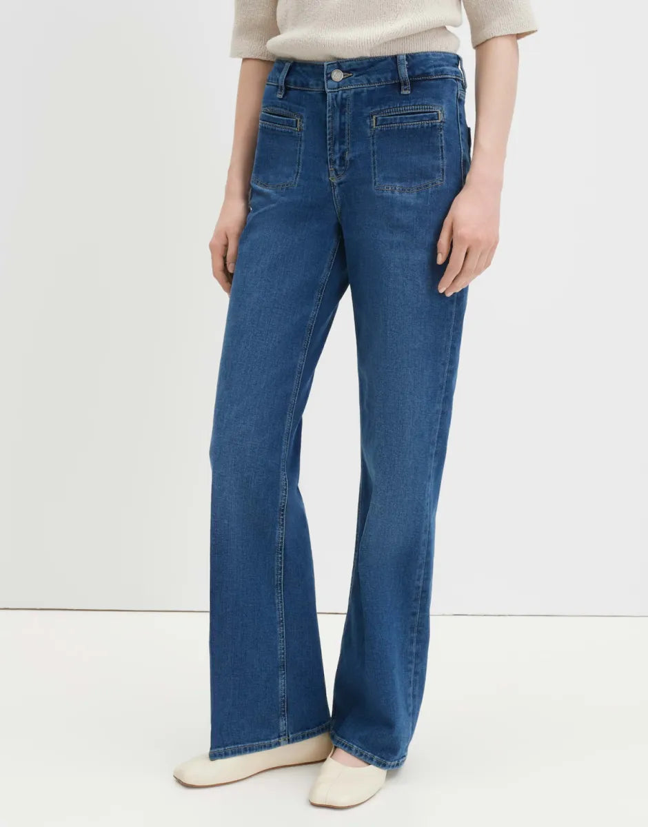 SOMEDAY Carie French Jeans - Dark Blue