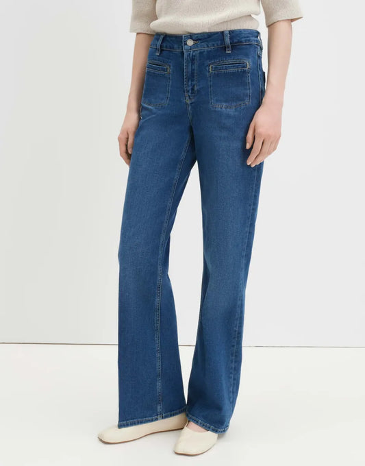SOMEDAY Carie French Jeans - Dark Blue