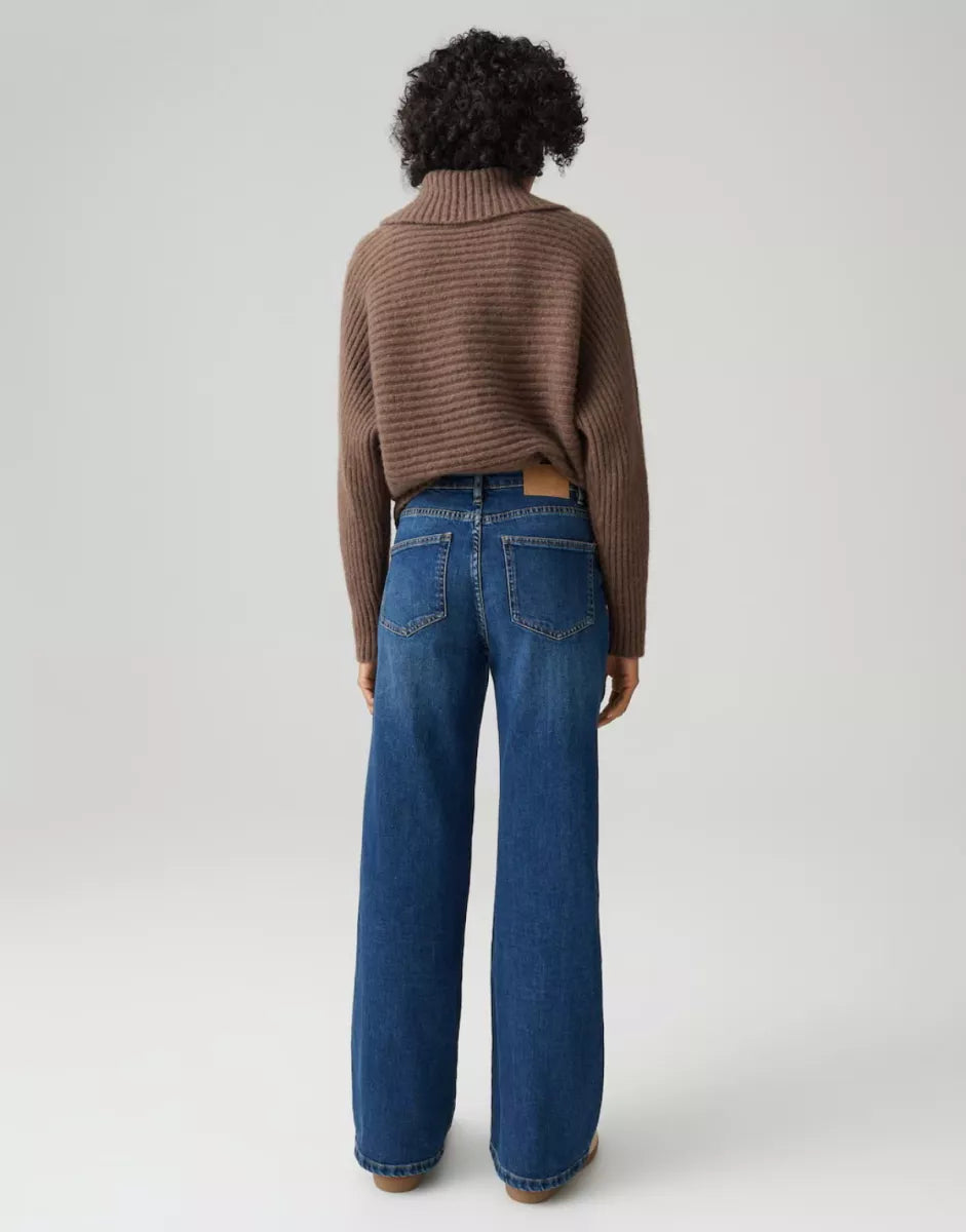 OPUS Mivy Lane Jeans - Mid Stone Blue