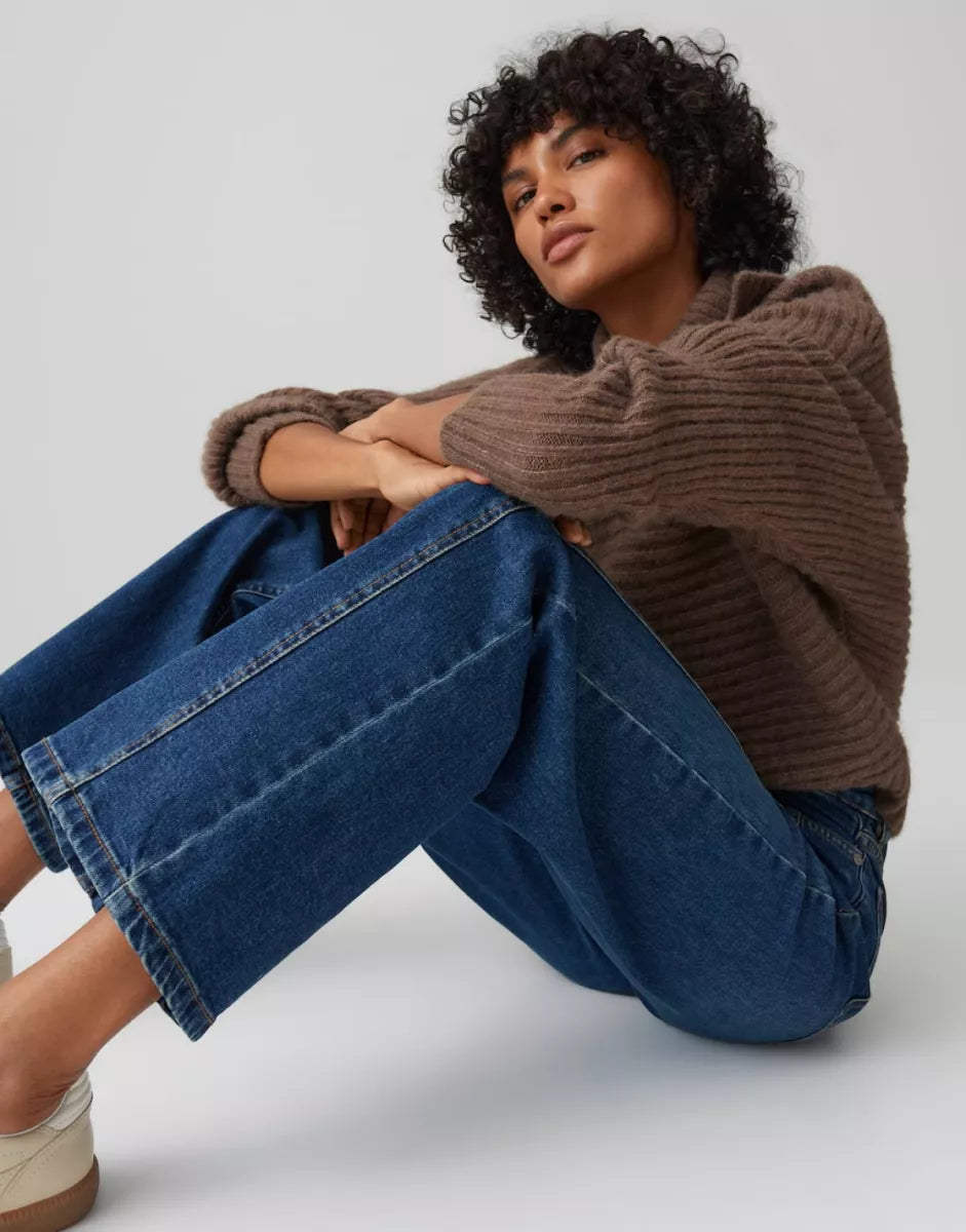 OPUS Mivy Lane Jeans - Mid Stone Blue