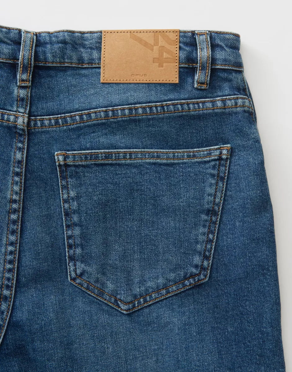 OPUS Mivy Lane Jeans - Mid Stone Blue