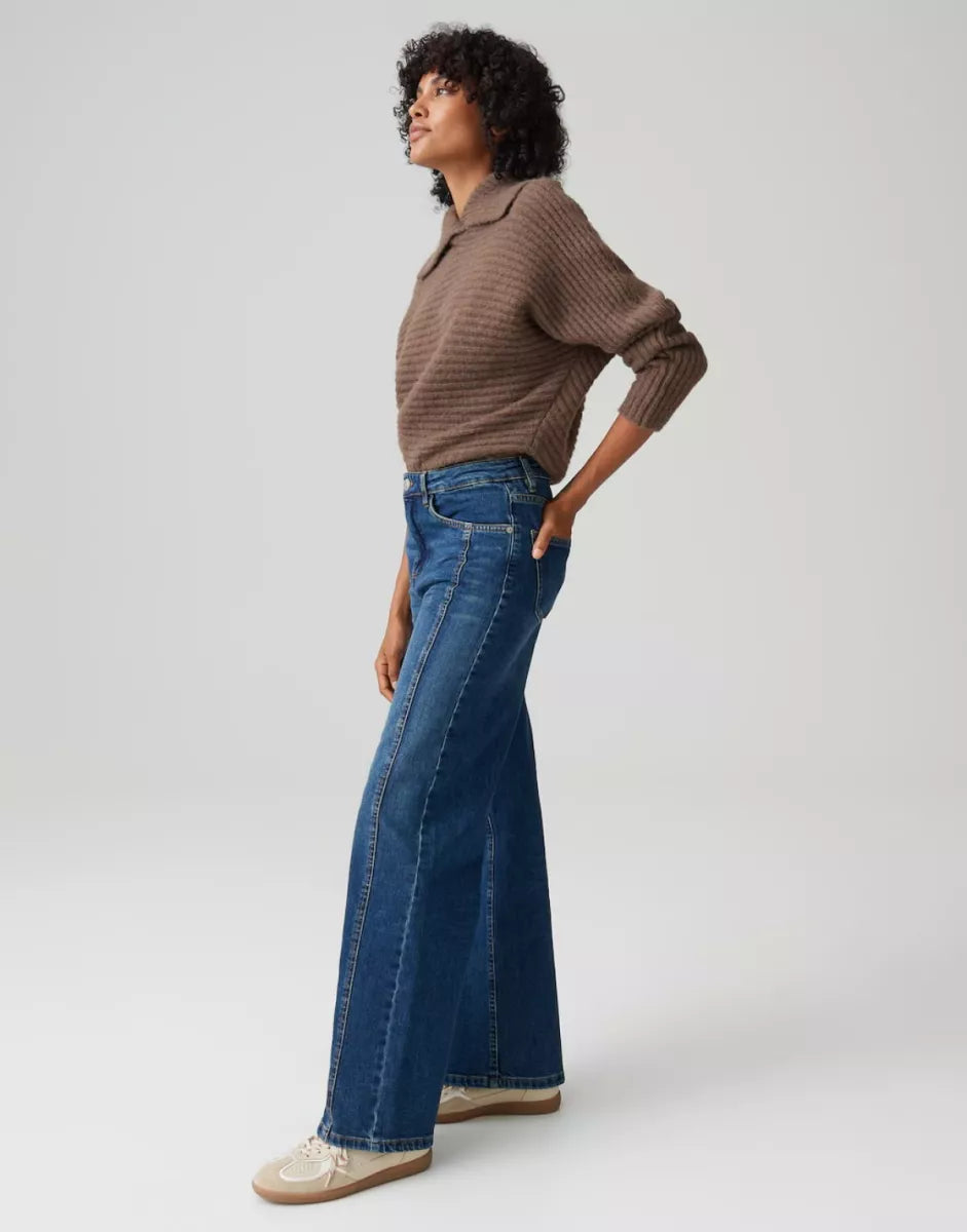 OPUS Mivy Lane Jeans - Mid Stone Blue