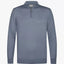 PROFUOMO Blauwe Merino Half Zip
