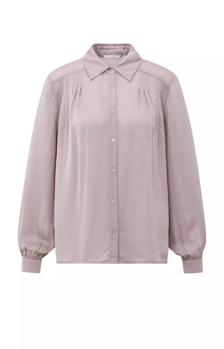YAYA Blouse With Pleated Details