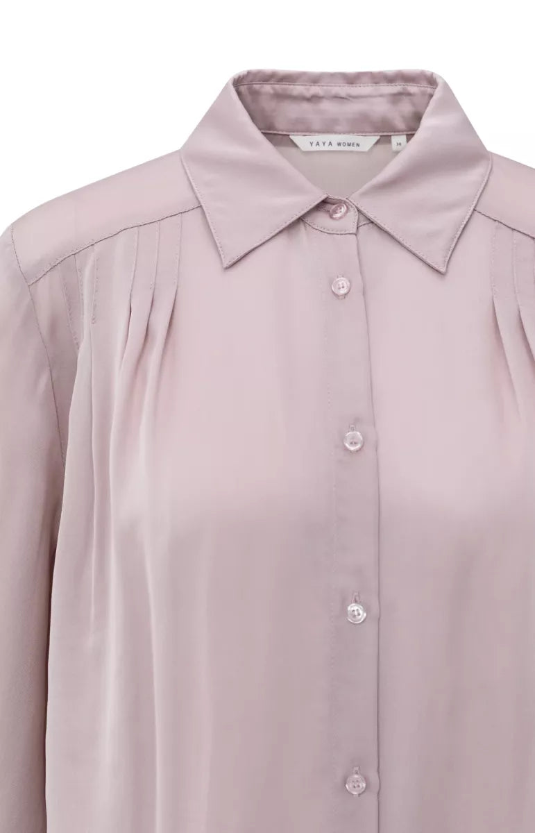 YAYA Blouse With Pleated Details