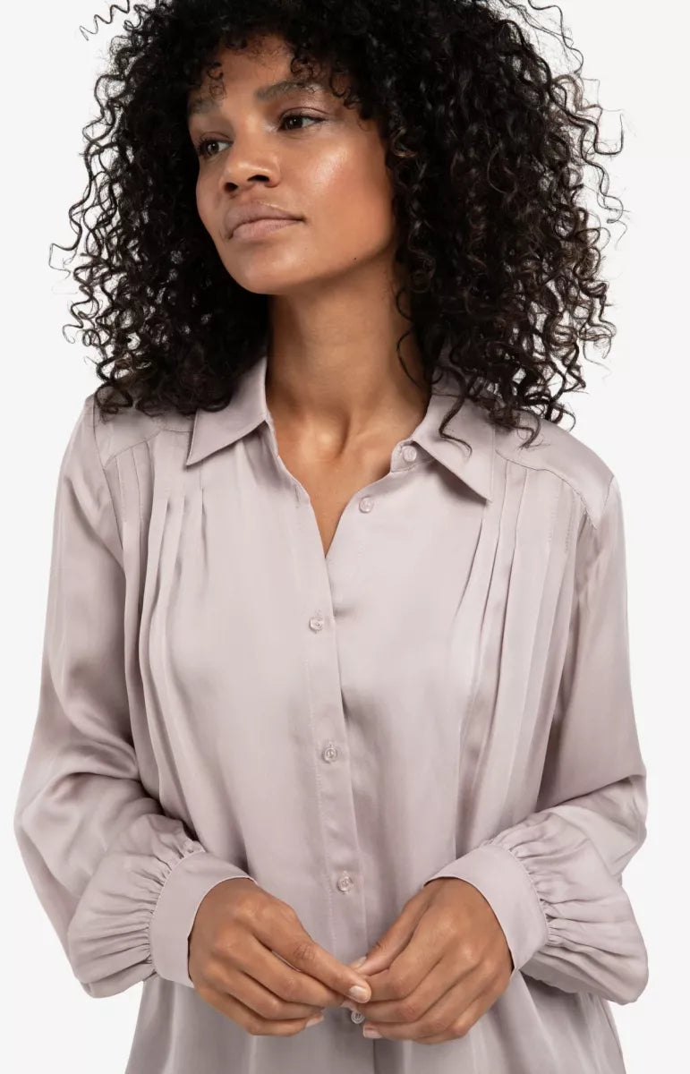 YAYA Blouse With Pleated Details