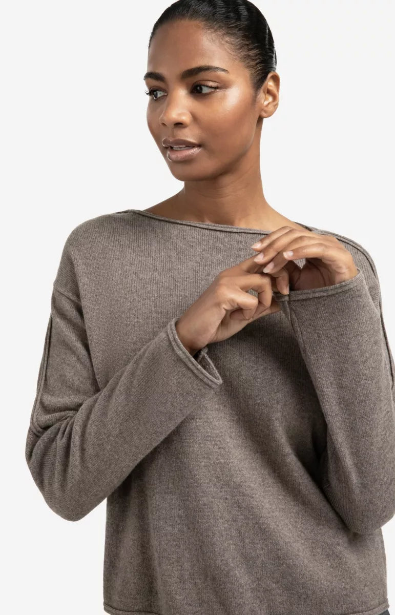 YAYA Boatneck Sweater