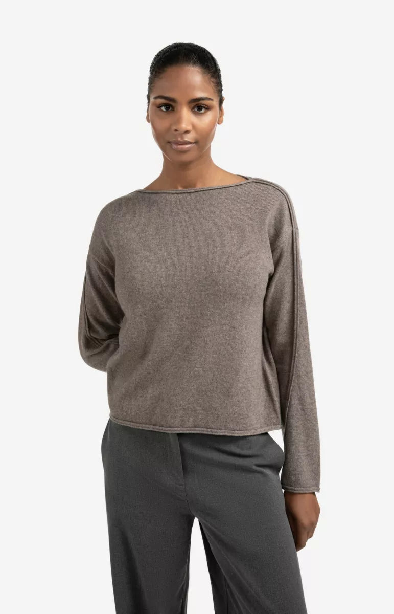 YAYA Boatneck Sweater
