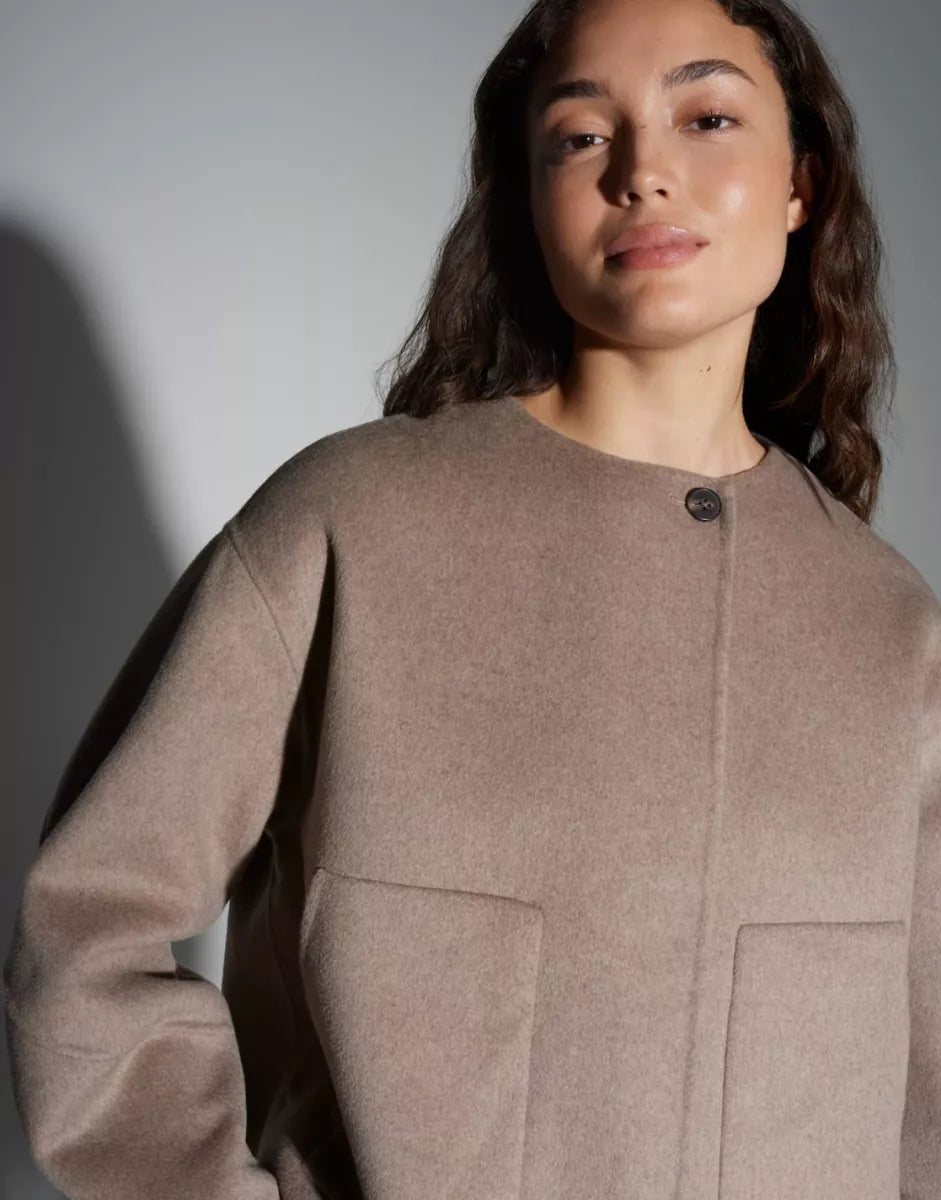 OPUS Henrica Jacket - Taupe