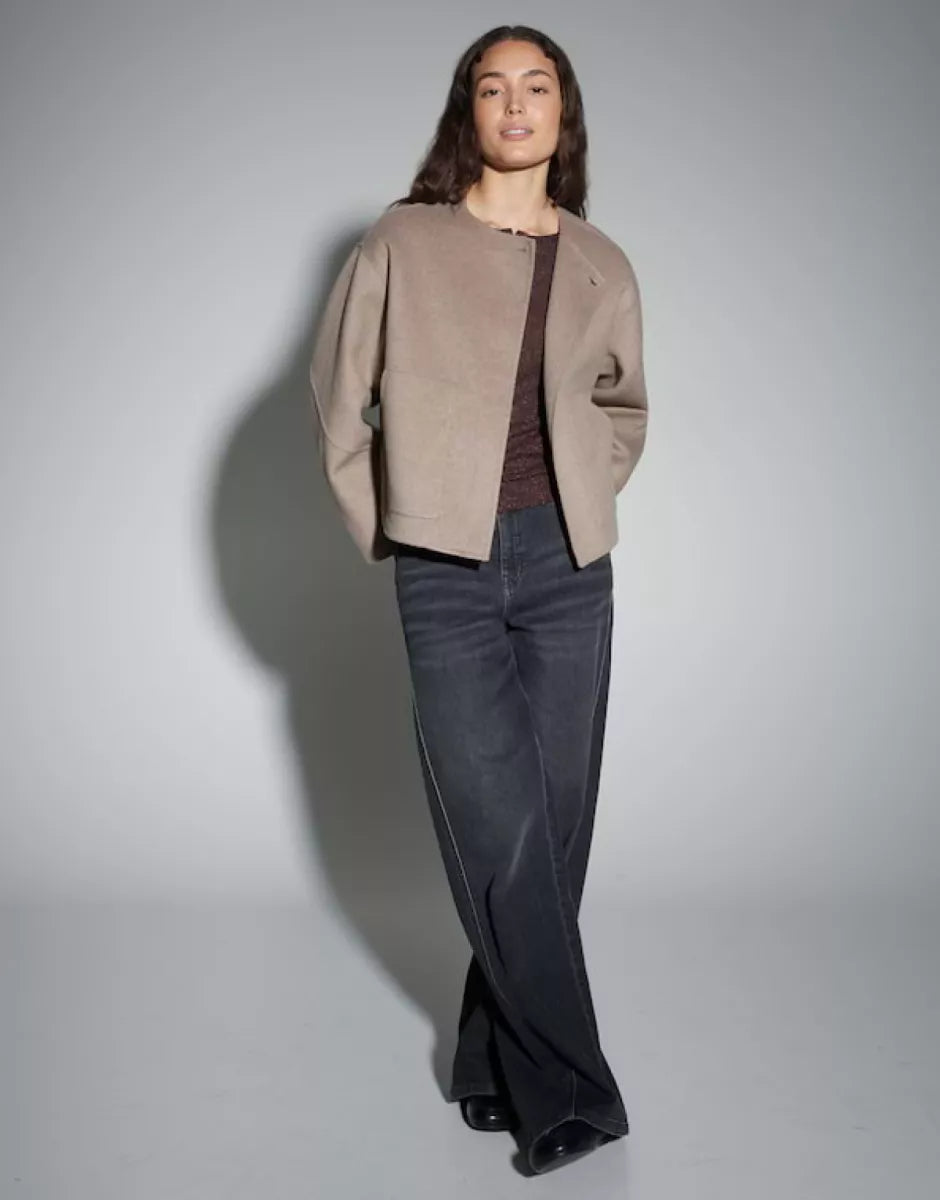 OPUS Henrica Jacket - Taupe