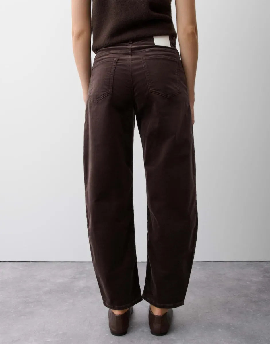OPUS-PANTS Mari Cosmo Barrel Jeans - Affogato