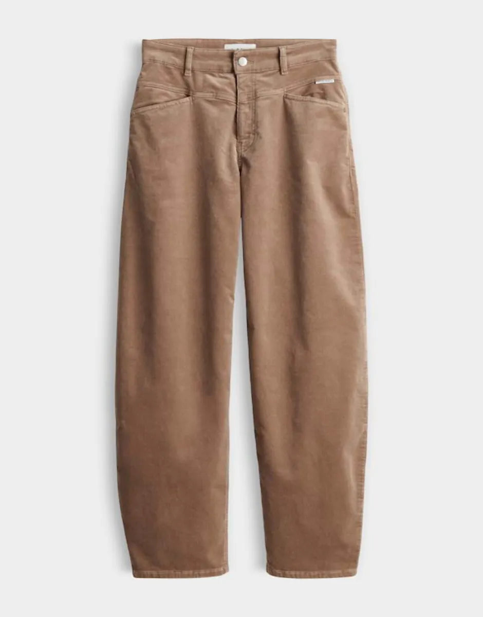 OPUS-PANTS Mari Cosmo Barrel Jeans - Light Mocca