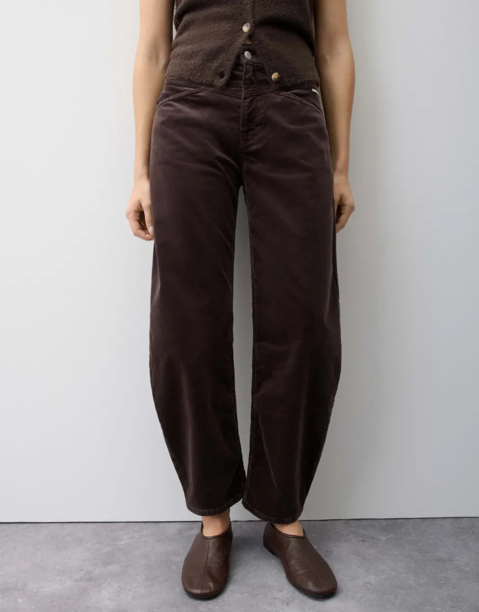 OPUS-PANTS Mari Cosmo Barrel Jeans - Affogato