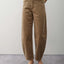 OPUS-PANTS Mari Cosmo Barrel Jeans - Light Mocca