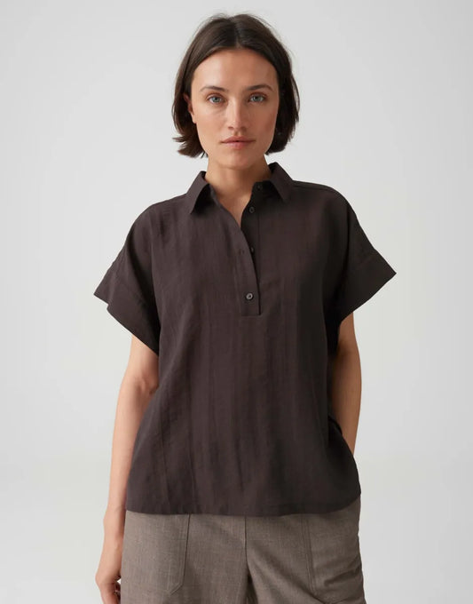 OPUS Festelle Blouse - Affogato