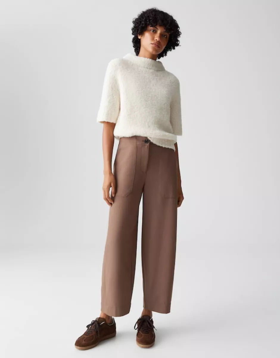 OPUS Myha Fresh Pants - Cocoa