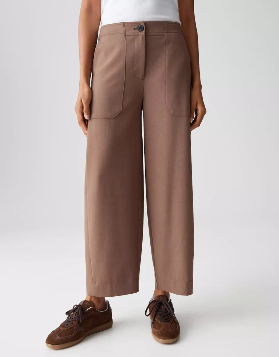 OPUS Myha Fresh Pants - Cocoa