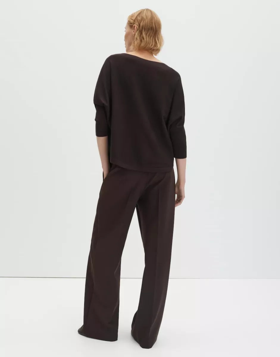 SOMEDAY Knit Tiraja - Dark Espresso