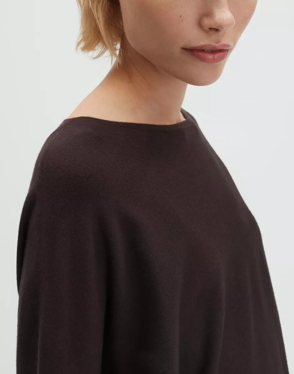 SOMEDAY Knit Tiraja - Dark Espresso