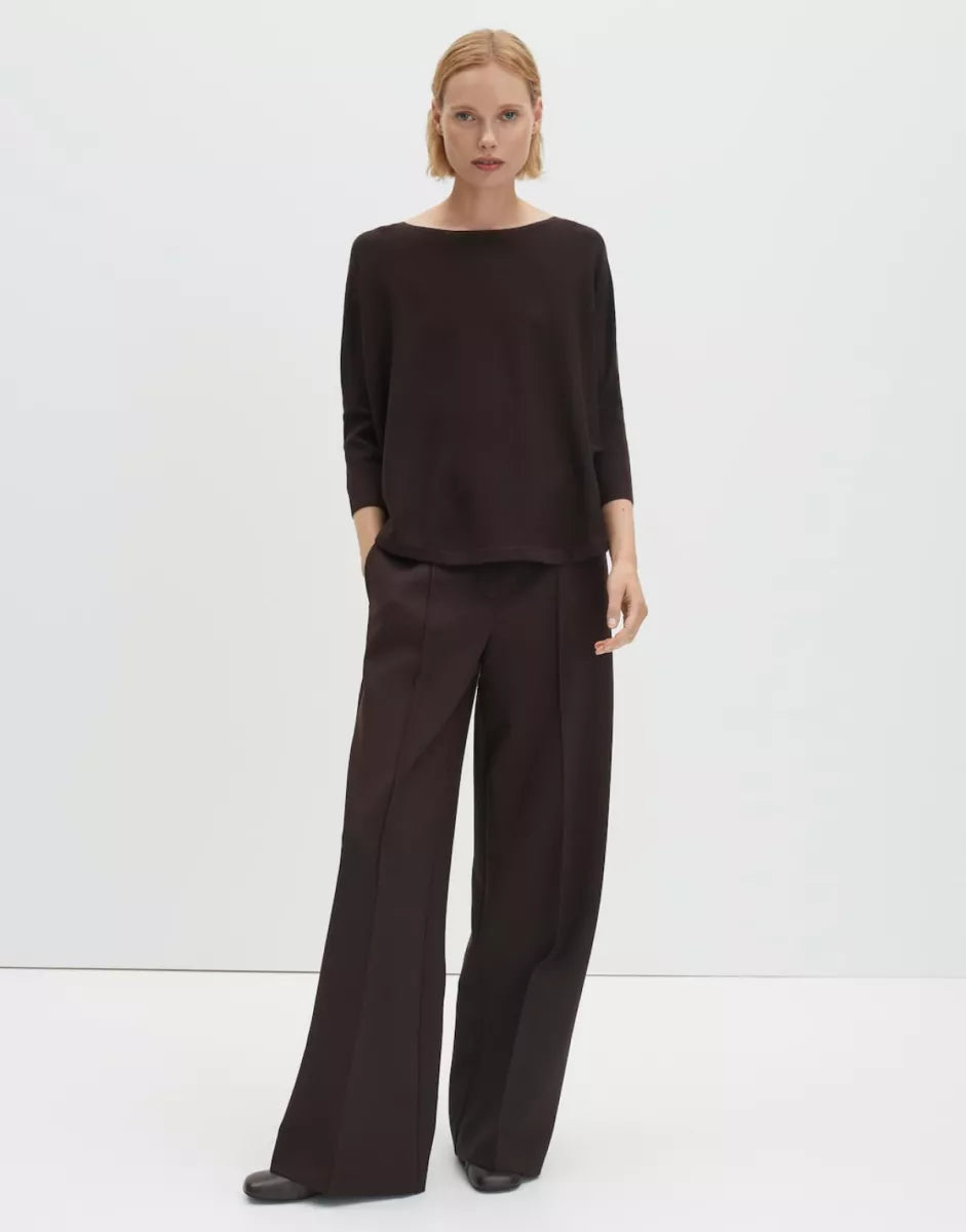 SOMEDAY Knit Tiraja - Dark Espresso