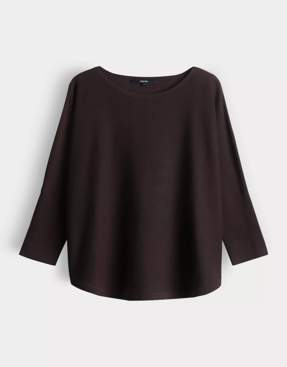 SOMEDAY Knit Tiraja - Dark Espresso