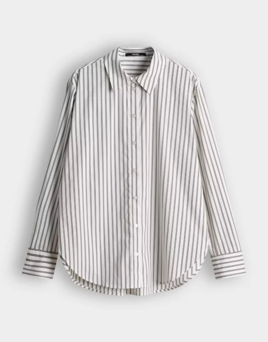 SOMEDAY Zivian Blouse - Dark Espresso