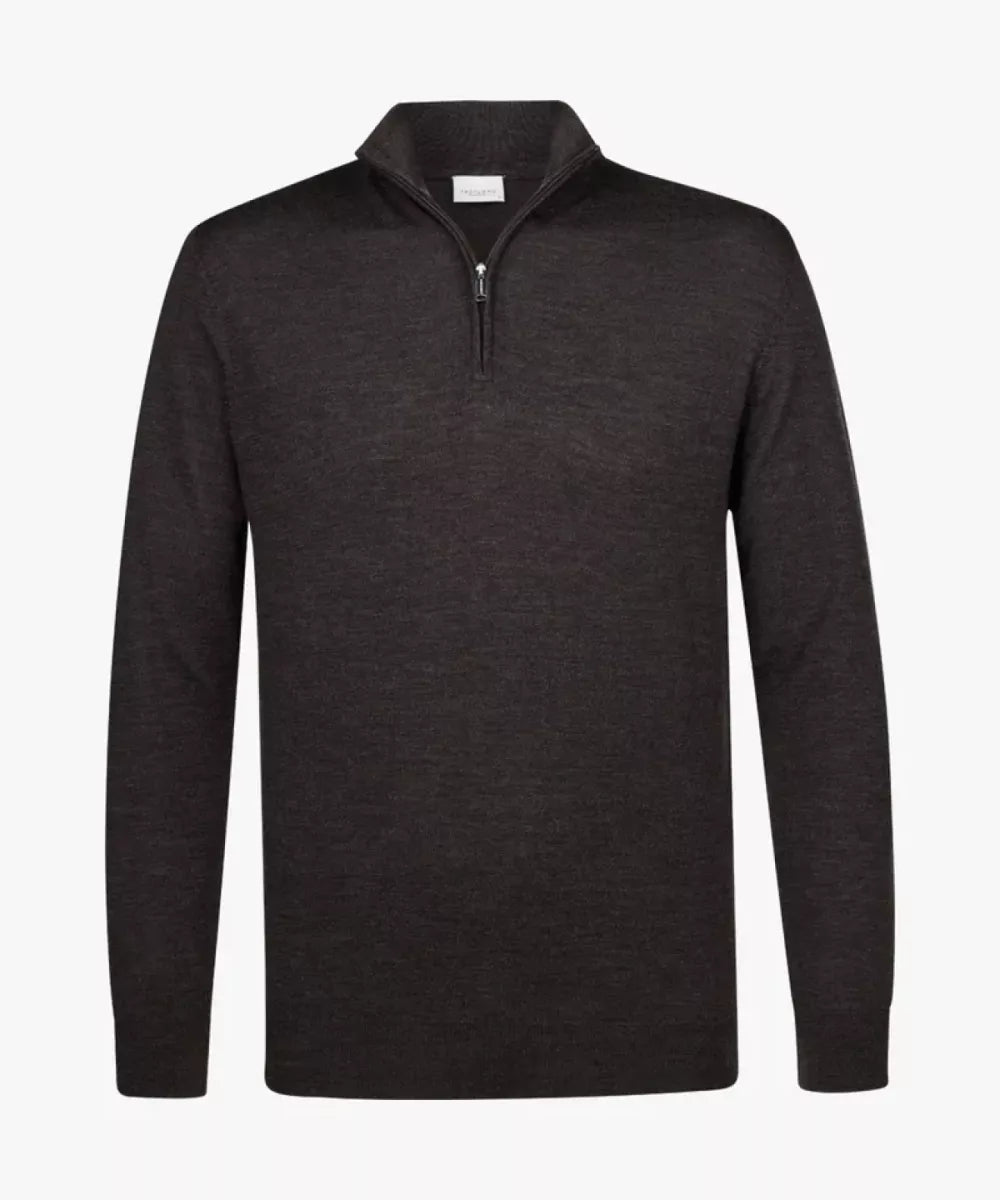 PROFUOMO Bruine Merino Half Zip