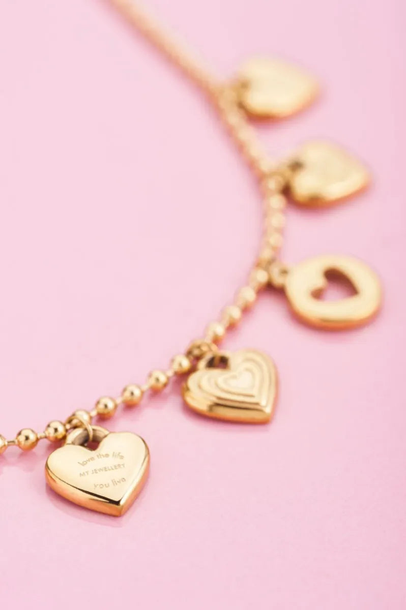 MY JEWELLERY Candy Ketting Bedels - Goud
