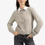 YAYA Cardigan with Detachable Collar