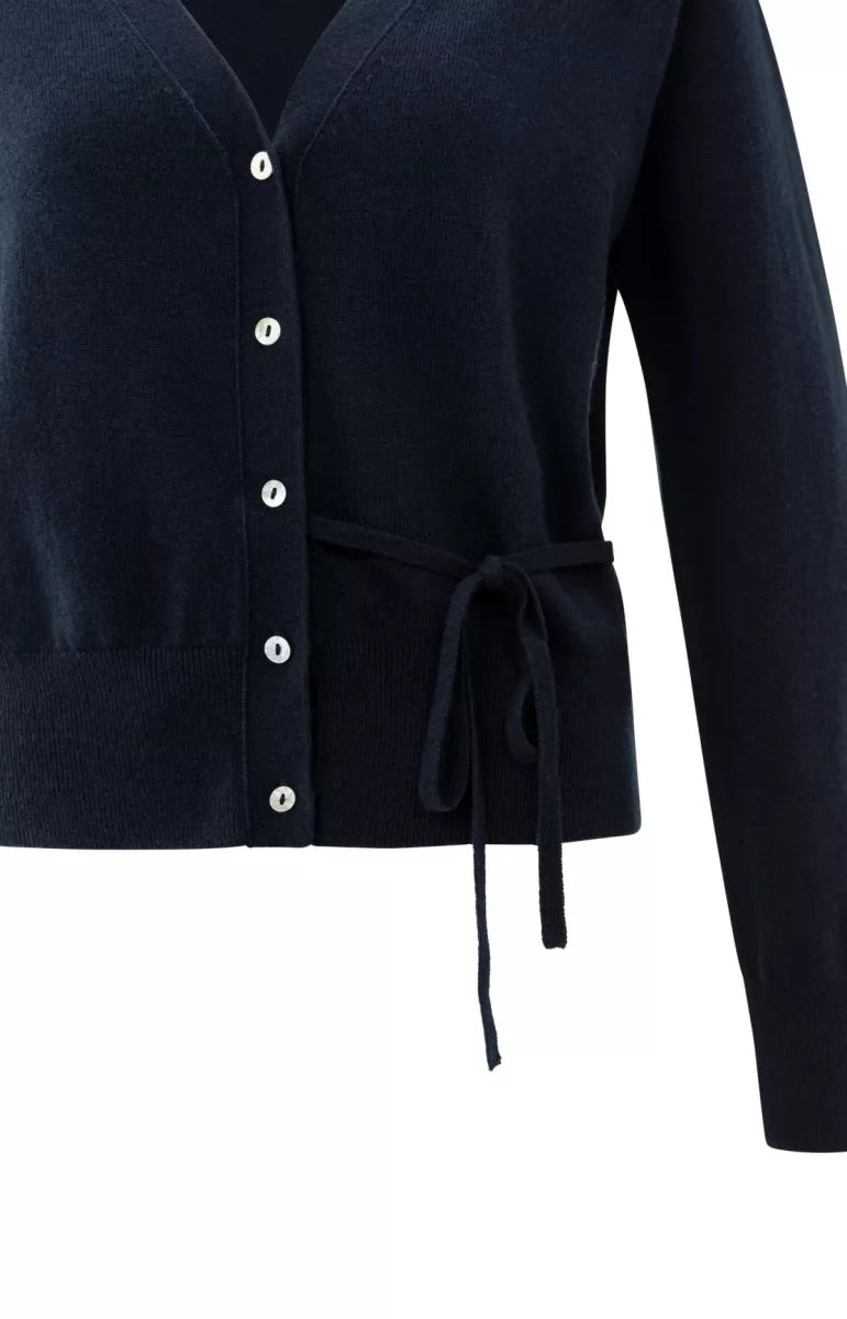 YAYA Vest Met Strikdetail