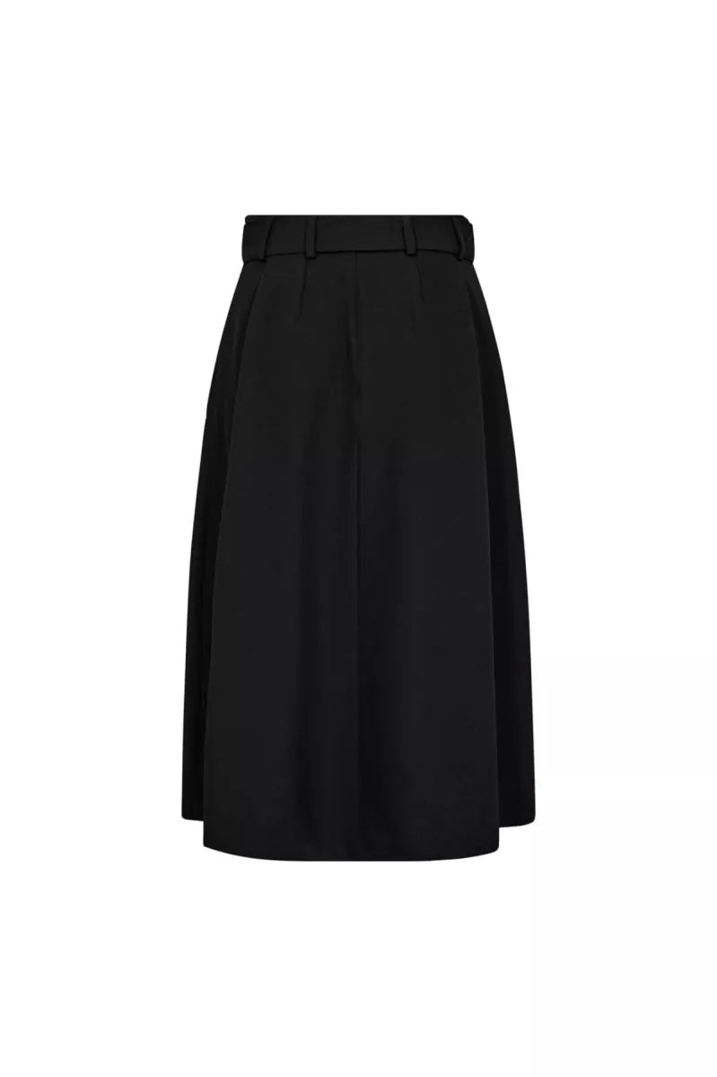 CO' COUTURE Luna Belt Midi Pleat Skirt