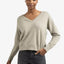 YAYA Double V-Neck Sweater
