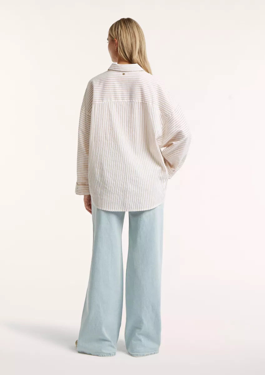 CIRCLE of TRUST Elena Blouse - Safari