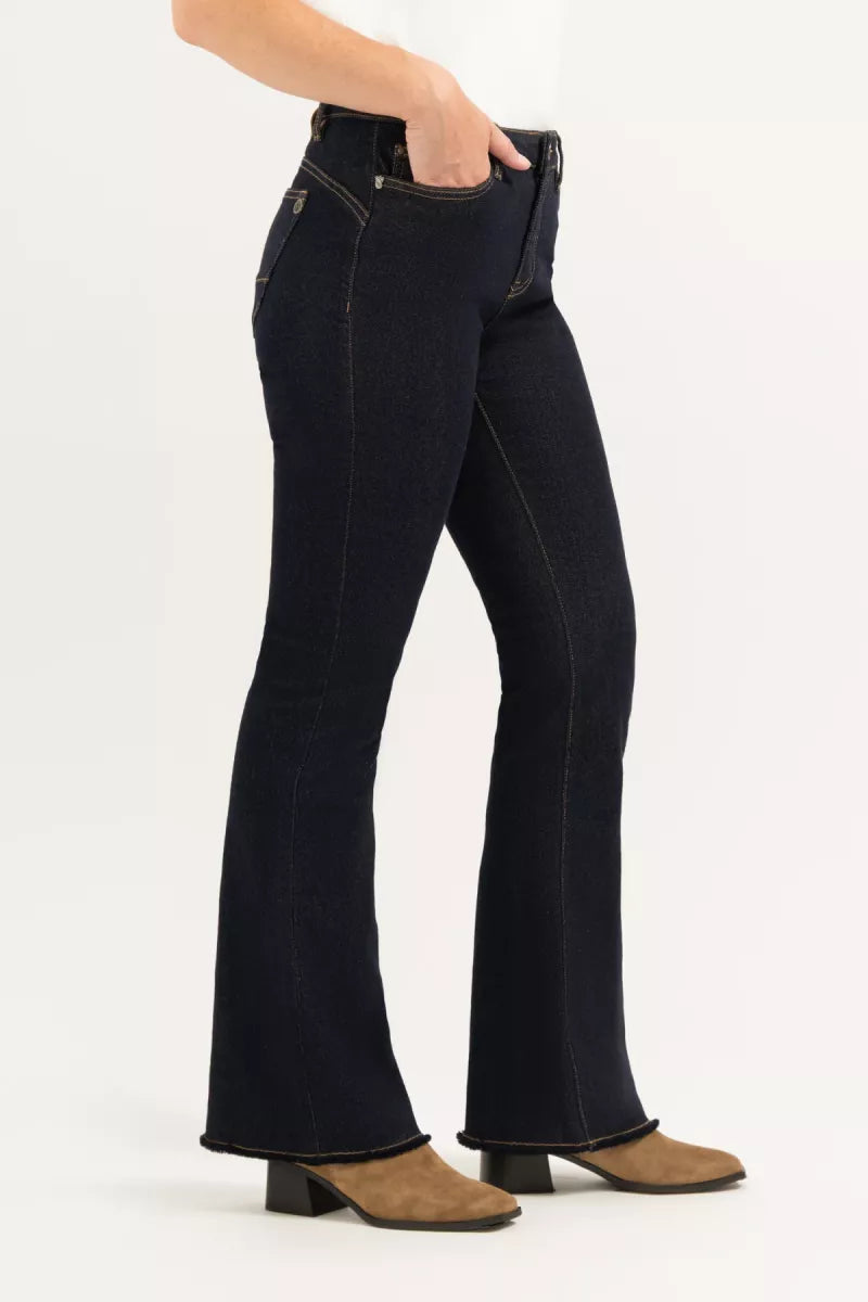 FLOREZ Florèz Flared - Rinse Denim