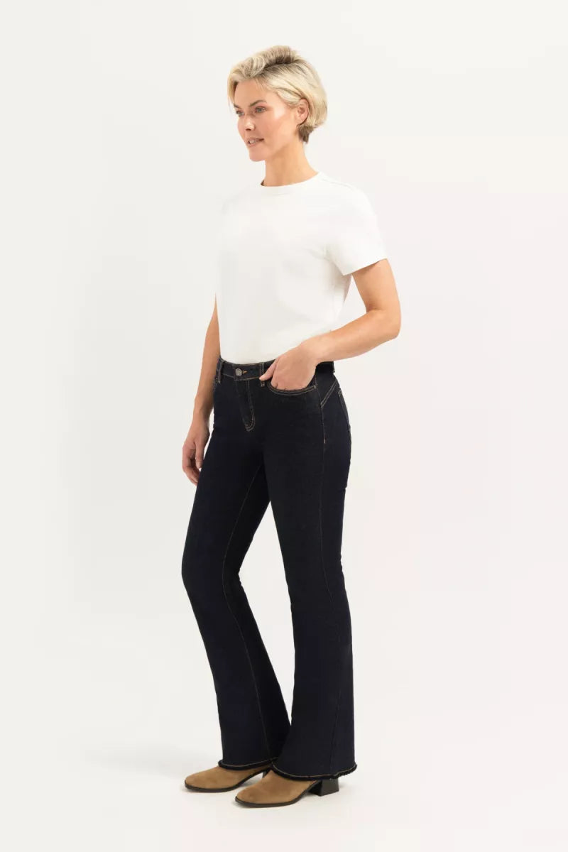 FLOREZ Florèz Flared - Rinse Denim