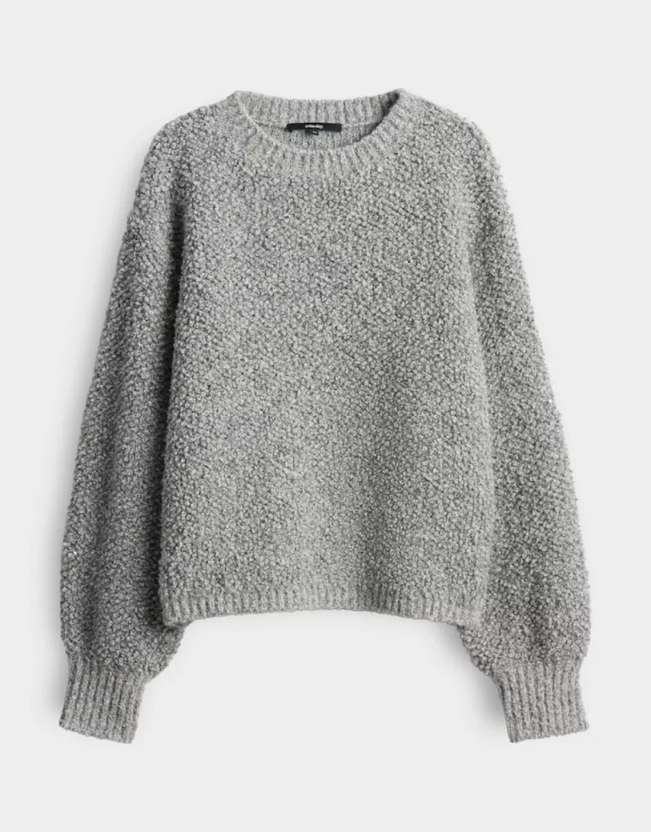 SOMEDAY Telena Knit - Hazy Fog Melange