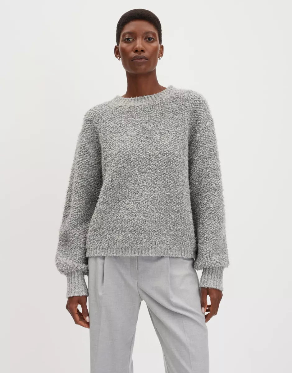 SOMEDAY Telena Knit - Hazy Fog Melange