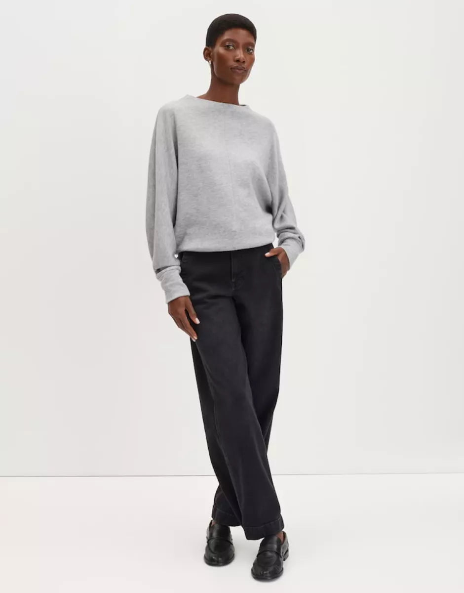 SOMEDAY Utibby Knit - Hazy Fog Melange