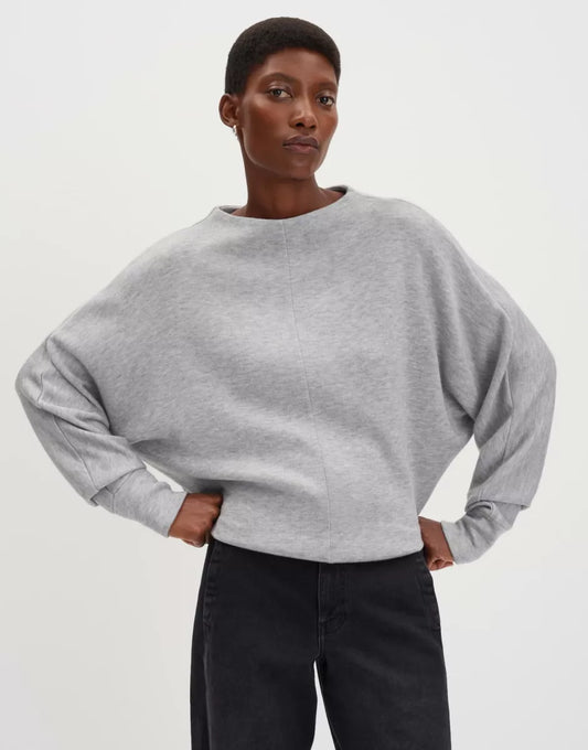 SOMEDAY Utibby Knit - Hazy Fog Melange
