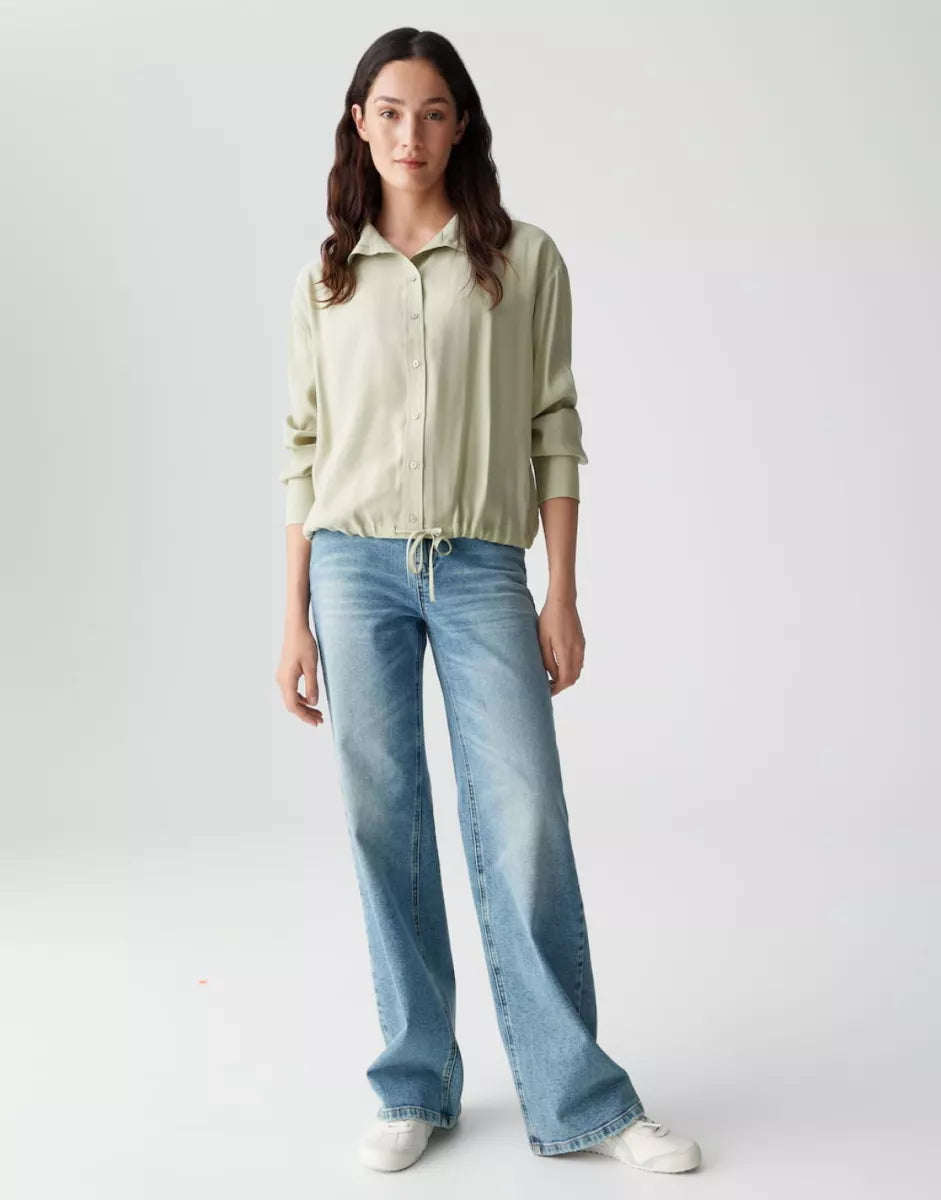 OPUS Fayra Blouse - Soft Matcha