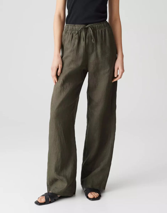 OPUS Mileni Linen - Olive Leaf