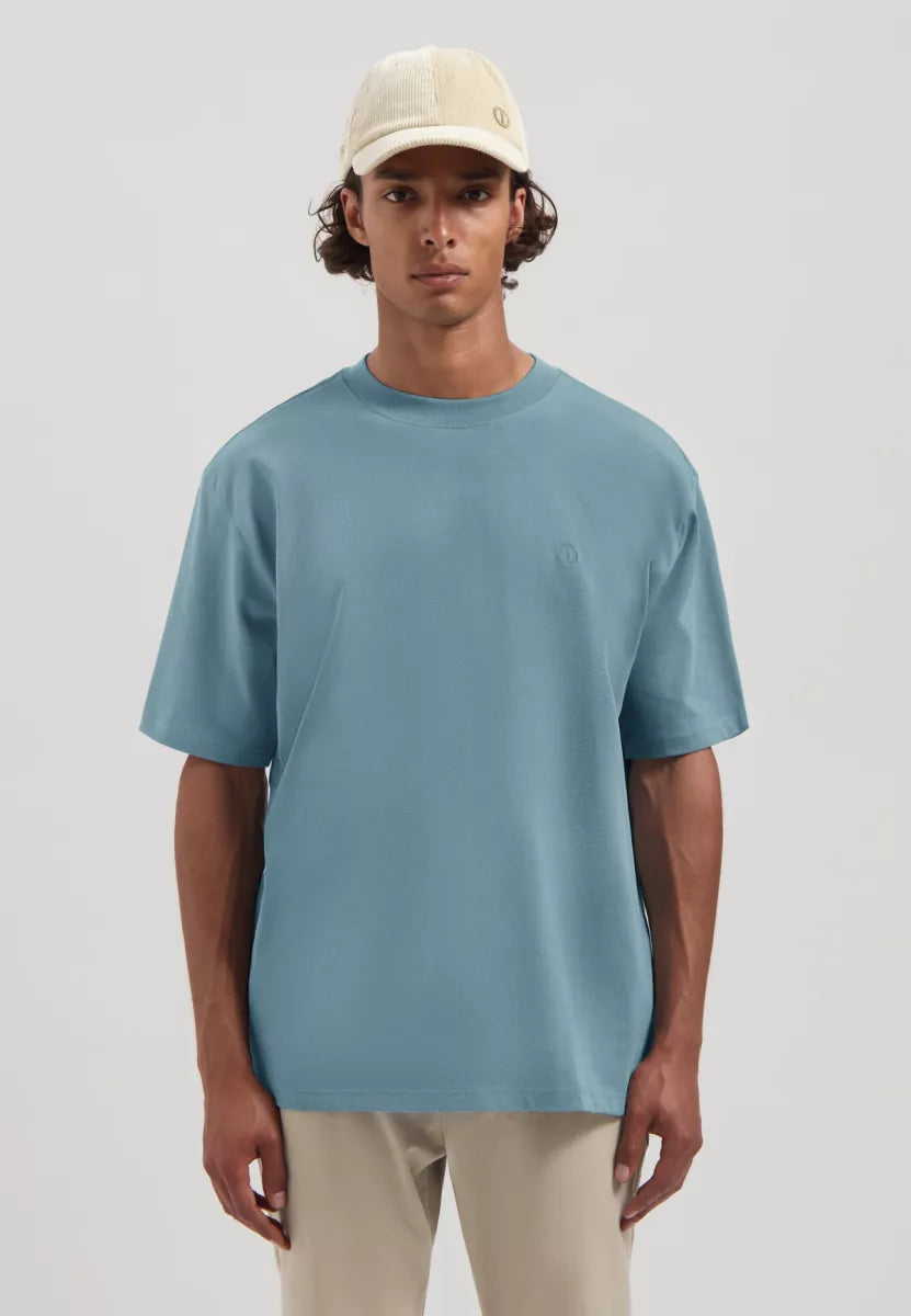 DSTREZZED Collin tee - BLAUW